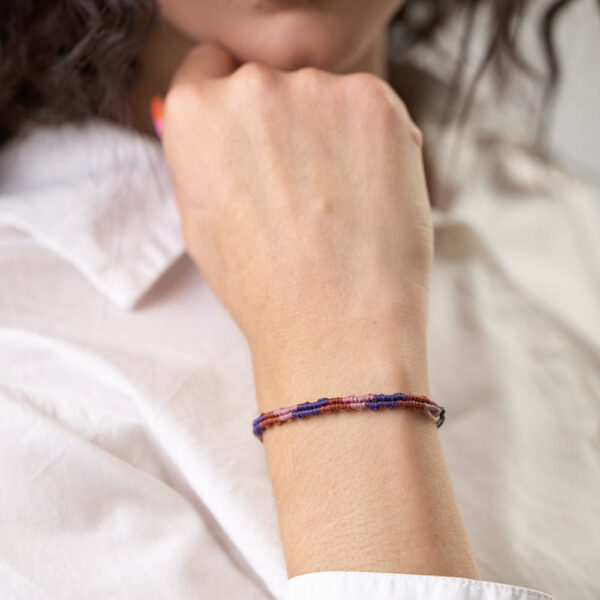 ΒΡΑΧΙΟΛΙ MACRAME “Rainbow”