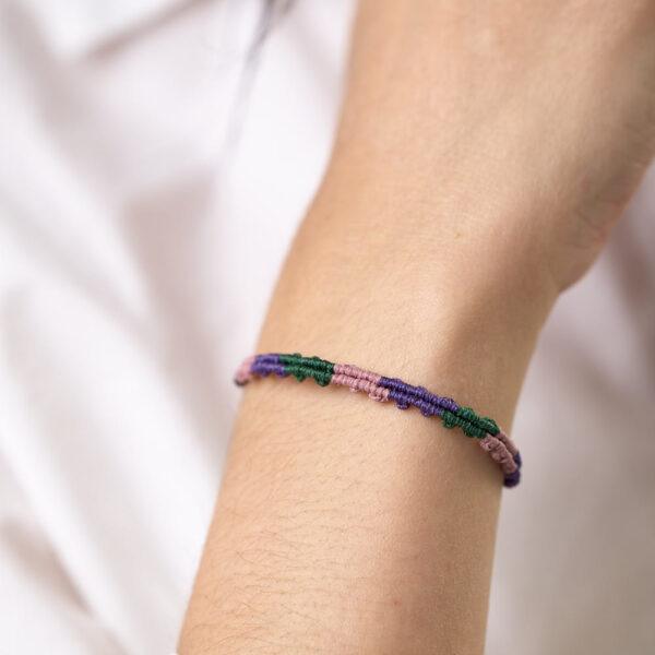 ΒΡΑΧΙΟΛΙ MACRAME “Rainbow”