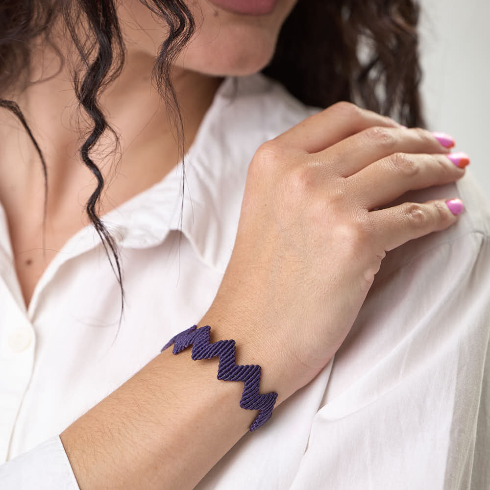 ΒΡΑΧΙΟΛΙ MACRAME “ZikZak”