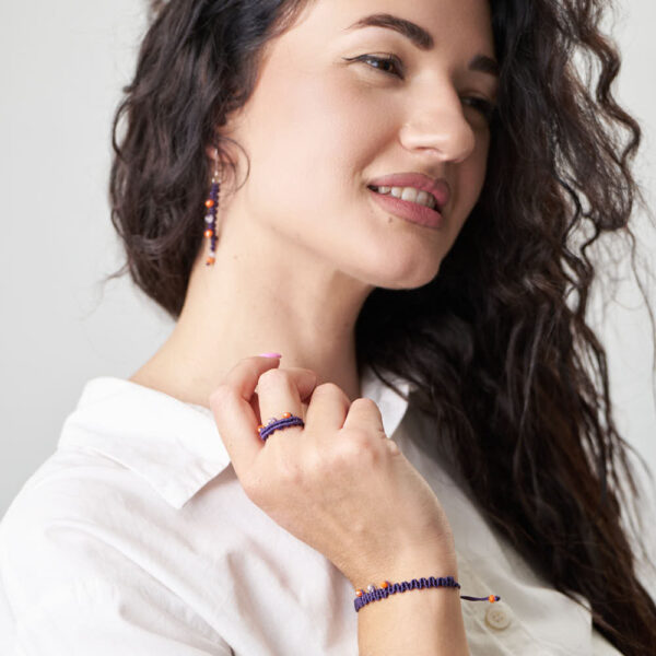 ΣΕΤ MACRAME “BERRY POP”